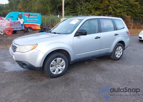 2010 Subaru Forester 2.5X from USA, damaged, VIN JF2SH6AC9AH721077